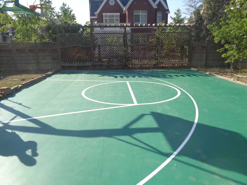 體育場塑膠地板圖 不同場所應該選擇什么樣的塑膠地板