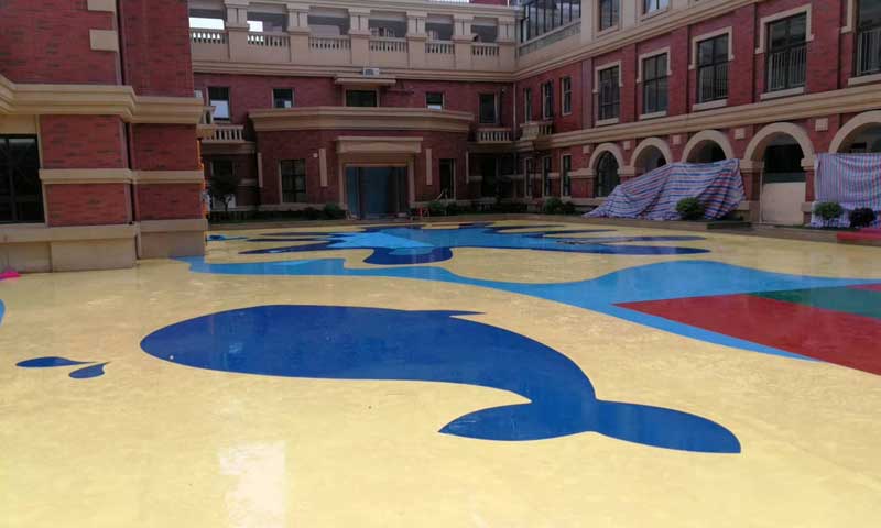 幼兒園戶外地板圖 幼兒園戶外地板的選擇