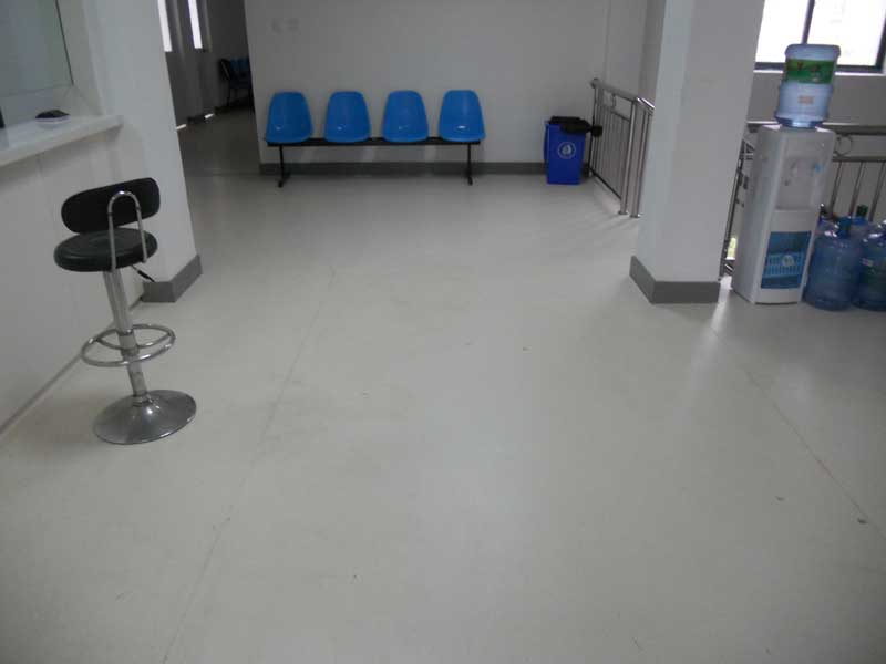 湖南常德常武醫院地板膠