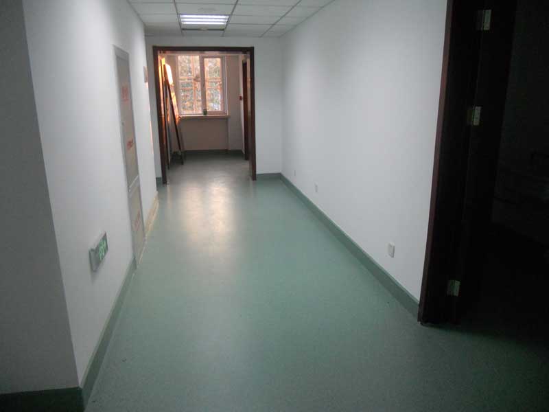 北京商用塑膠地板 北京清華大學學校塑膠地板