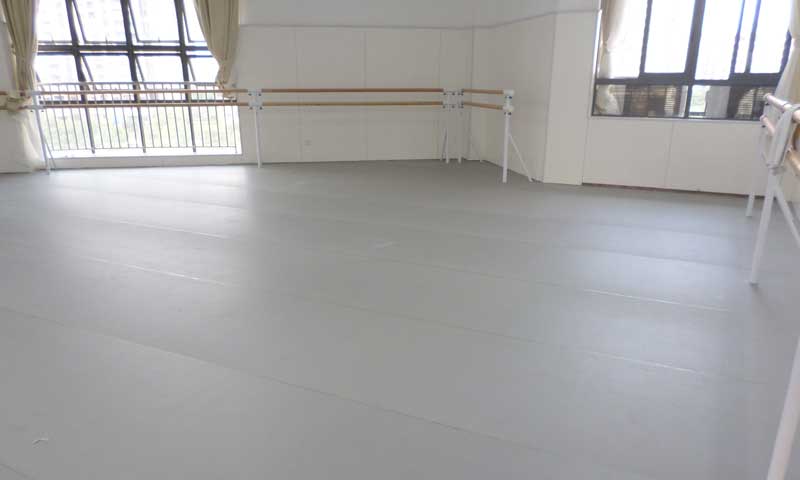 舞蹈房裝修時，舞蹈地膠該如何選擇？