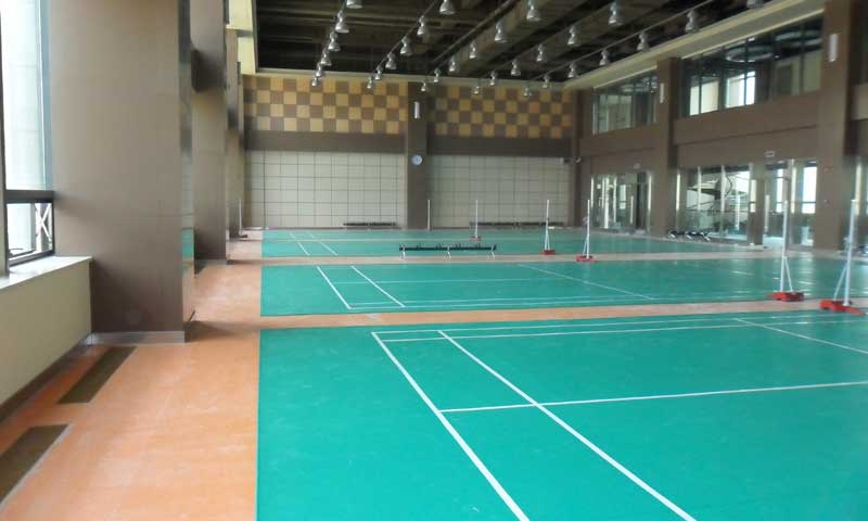 羽毛球塑膠地板有哪些特點?