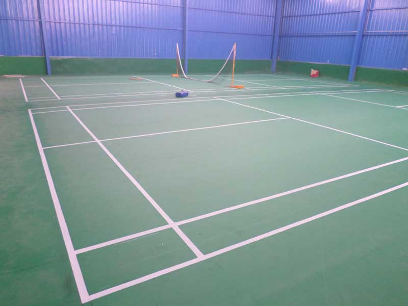 福建莆田市安仁明珠國際大酒店羽毛球pvc地板